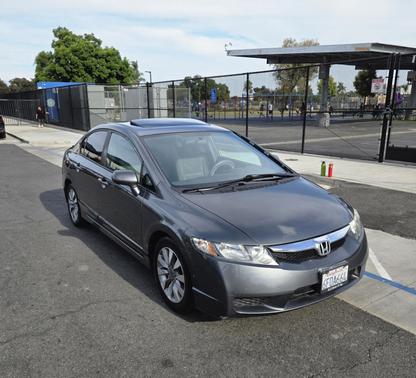 Gray 2010 Honda Civic EX