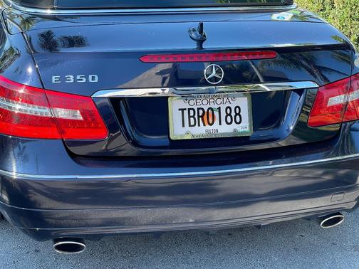 Blue 2011 Mercedes-Benz E-Class E 350