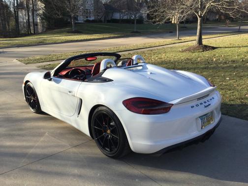 2016 Porsche Boxster Spyder
