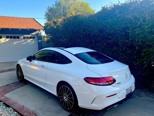 White 2017 Mercedes-Benz C-Class C 300