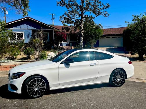 White 2017 Mercedes-Benz C-Class C 300