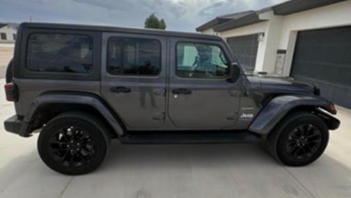 Gray 2021 Jeep Wrangler Unlimited 4xe Sahara