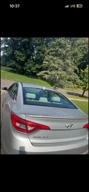 Silver 2017 Hyundai SONATA Base