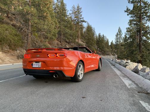 Orange 2021 Chevrolet Camaro 1LT
