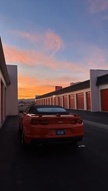 Orange 2021 Chevrolet Camaro 1LT