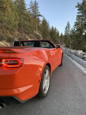 Orange 2021 Chevrolet Camaro 1LT