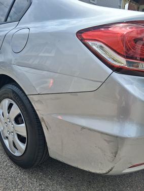 Silver 2013 Honda Civic LX