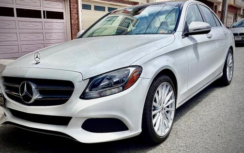 White 2017 Mercedes-Benz C-Class C 300