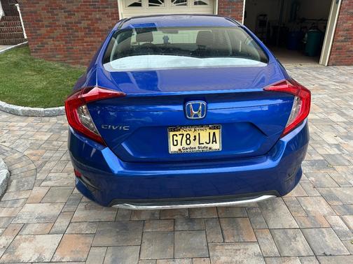 Blue 2019 Honda Civic LX