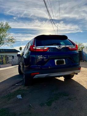Blue 2017 Honda CR-V LX
