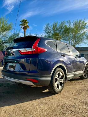 Blue 2017 Honda CR-V LX
