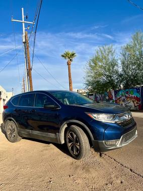 Blue 2017 Honda CR-V LX