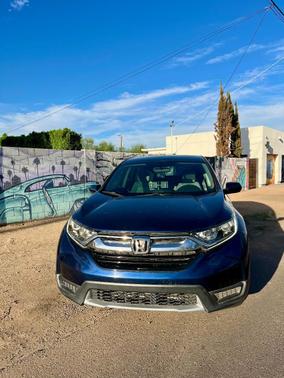 Blue 2017 Honda CR-V LX