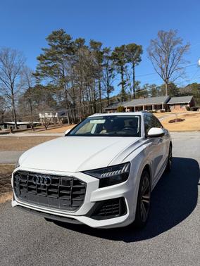 White 2019 Audi Q8 3.0T Prestige