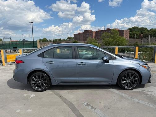 Blue 2025 Toyota Corolla SE
