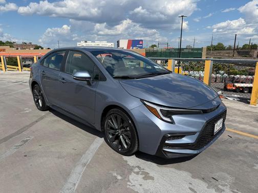 Blue 2025 Toyota Corolla SE