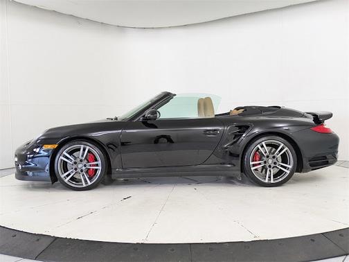 Black 2012 Porsche 911 911 Turbo Cabriolet