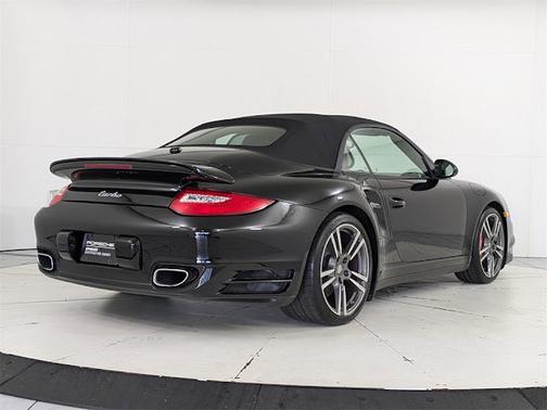 Black 2012 Porsche 911 911 Turbo Cabriolet