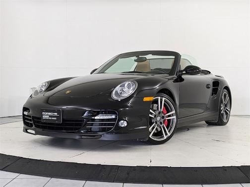 Black 2012 Porsche 911 911 Turbo Cabriolet