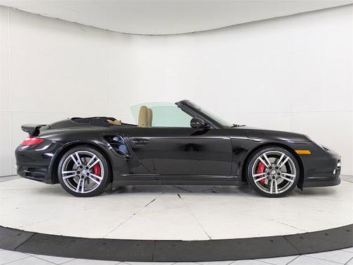 Black 2012 Porsche 911 911 Turbo Cabriolet