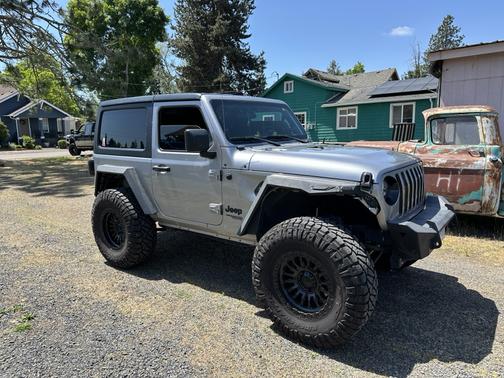 Silver 2021 Jeep Wrangler Sport