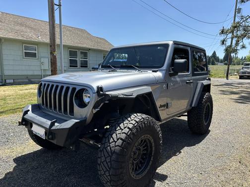 Silver 2021 Jeep Wrangler Sport