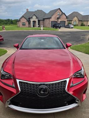 Red 2018 Lexus RC 350 Base