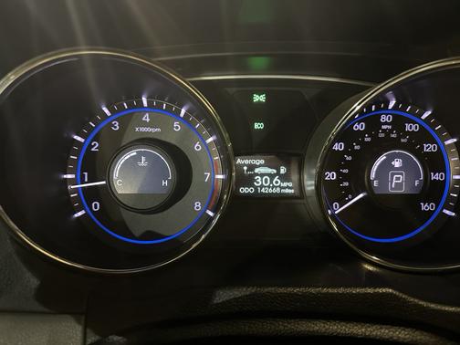 Black 2012 Hyundai SONATA GLS