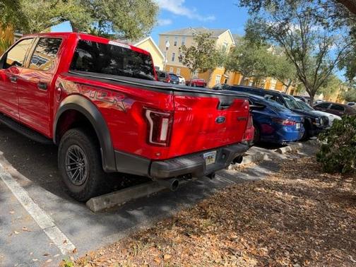 Red 2018 Ford F-150 Raptor