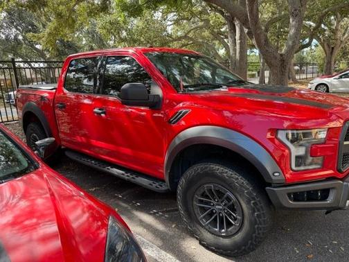 Red 2018 Ford F-150 Raptor