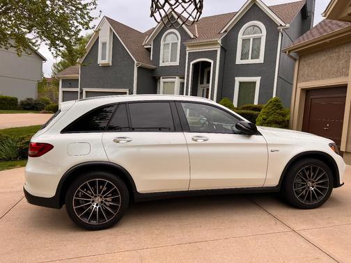 White 2017 Mercedes-Benz AMG GLC 43 4MATIC