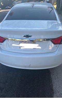 White 2017 Chevrolet Impala 1LT