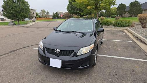 Black 2010 Toyota Corolla LE