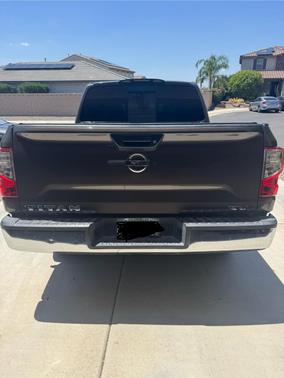 Beige 2017 Nissan Titan SV