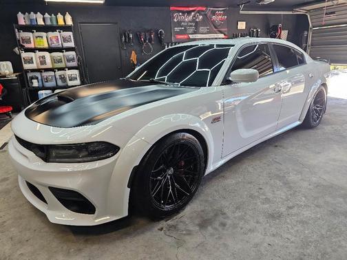 White 2021 Dodge Charger Scat Pack Widebody