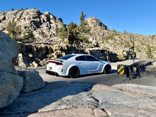 White 2021 Dodge Charger Scat Pack Widebody