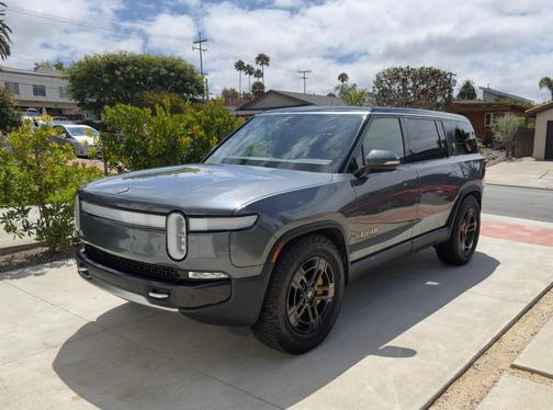 Gray 2022 Rivian R1S Launch Edition