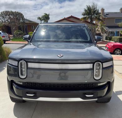Gray 2022 Rivian R1S Launch Edition