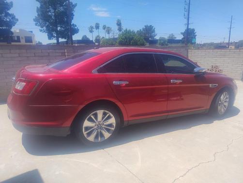 Red 2012 Ford Taurus Limited