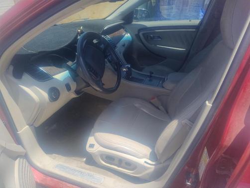 Red 2012 Ford Taurus Limited