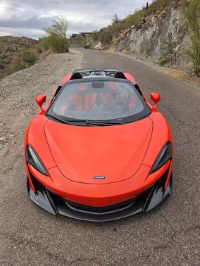 Orange 2020 McLaren 600LT RWD