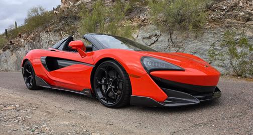 Orange 2020 McLaren 600LT RWD