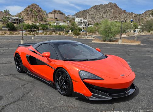 Orange 2020 McLaren 600LT RWD