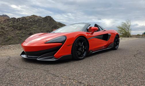 Orange 2020 McLaren 600LT RWD