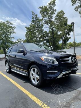 Blue 2016 Mercedes-Benz GLE-Class GLE 350 4MATIC