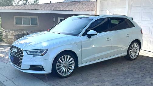 White 2017 Audi A3 e-tron 1.4T Premium