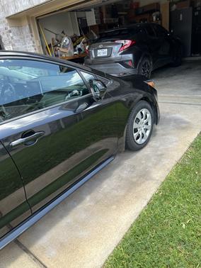 Black 2021 Toyota Corolla LE
