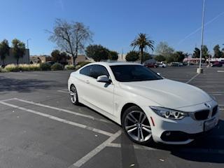 White 2017 BMW 430 i
