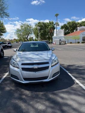 Silver 2013 Chevrolet Malibu Eco