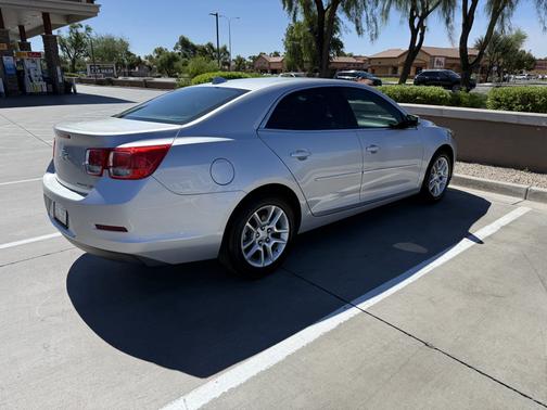 Silver 2013 Chevrolet Malibu Eco